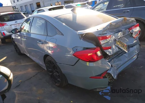 2021 Honda Accord Sport from USA, damaged, VIN 1HGCV1F33MA006026
